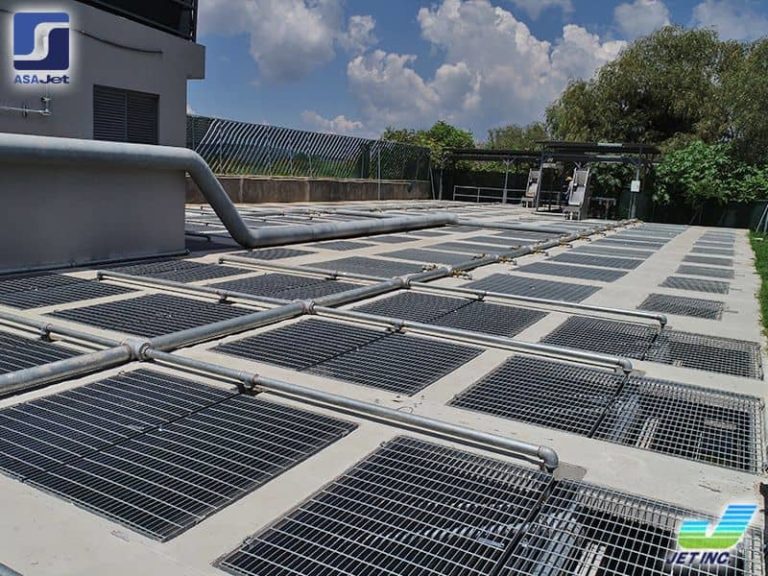 Planta de tratamiento de aguas residuales serie comercial ASAJET